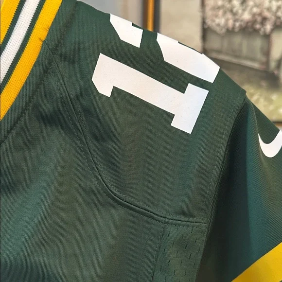 Youth size Small (8) Green and Gold Jersey with Number 12 New with tags - Picture 10 of 16